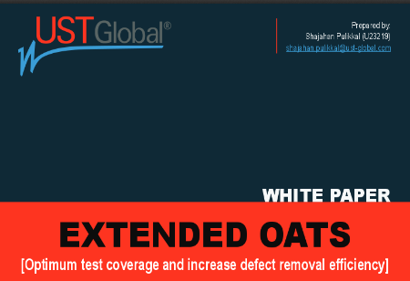 EXTENDED OATS: Optimum Test Coverage and Increase Defect Removal Efficiency
